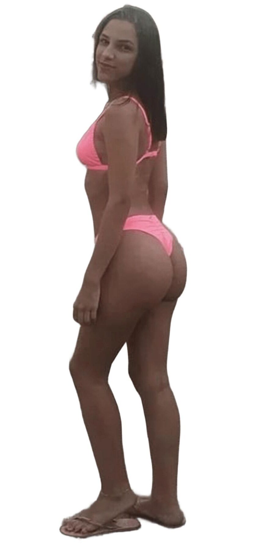 Latina Cute Big Butt Stickers 