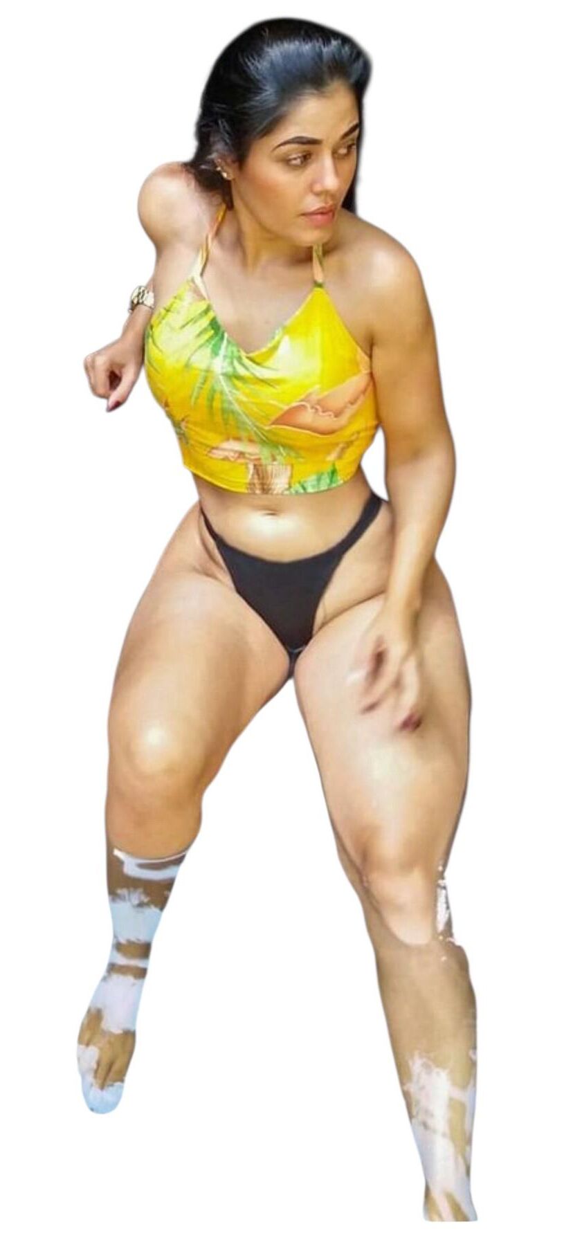 Latina lindas pegatinas grandes de trasero