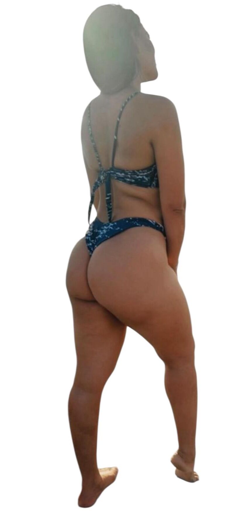 Latina Cute Big Butt Stickers 