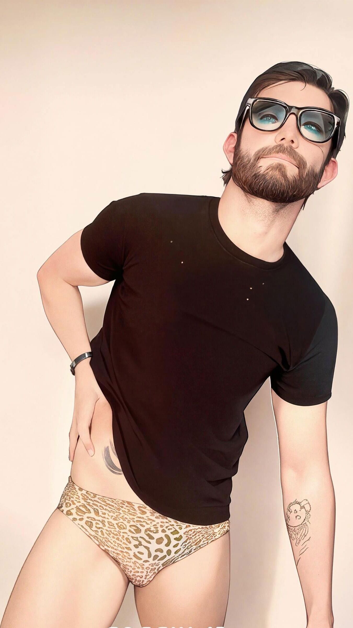 sexy print underwear