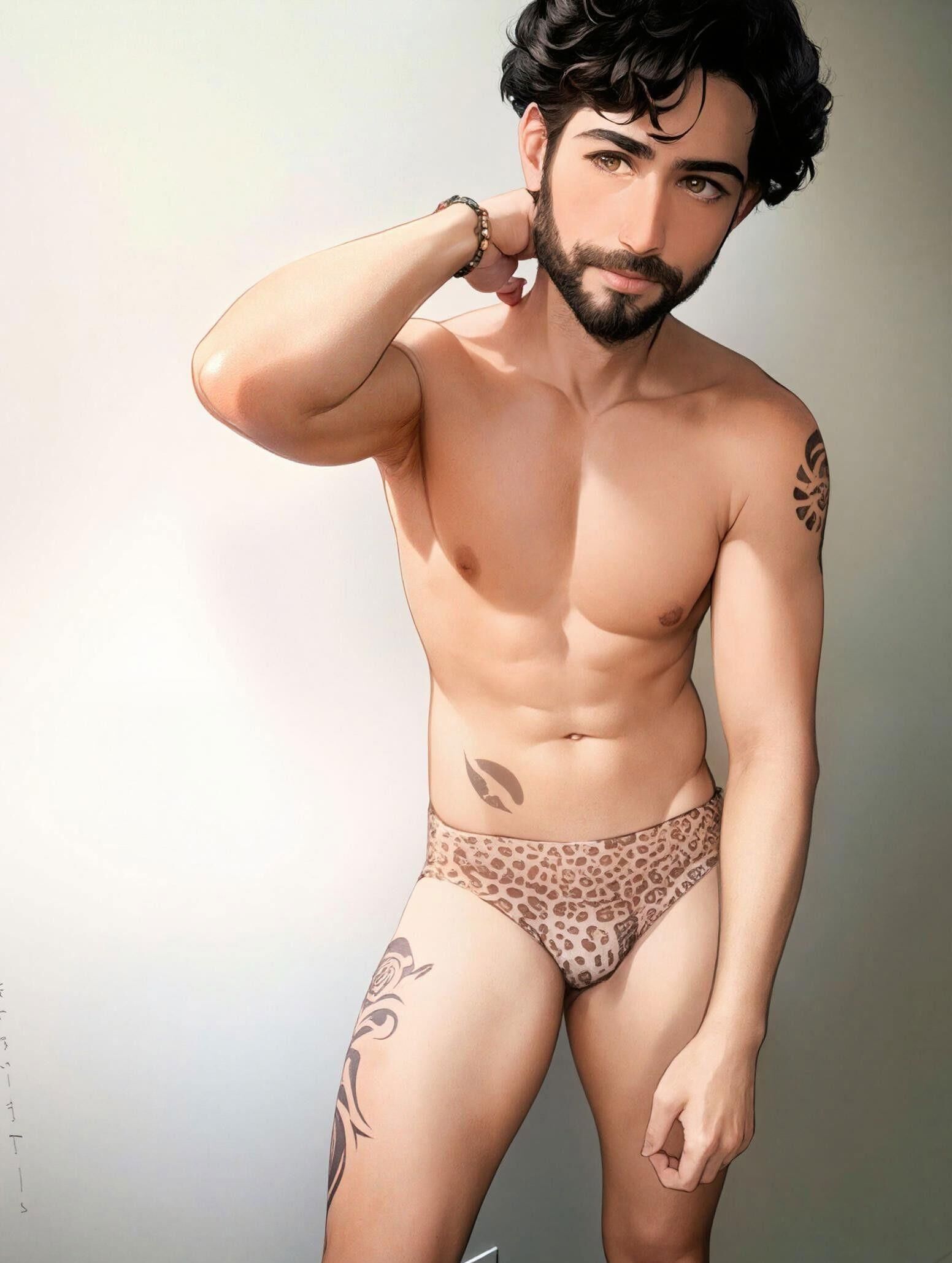 sexy print underwear