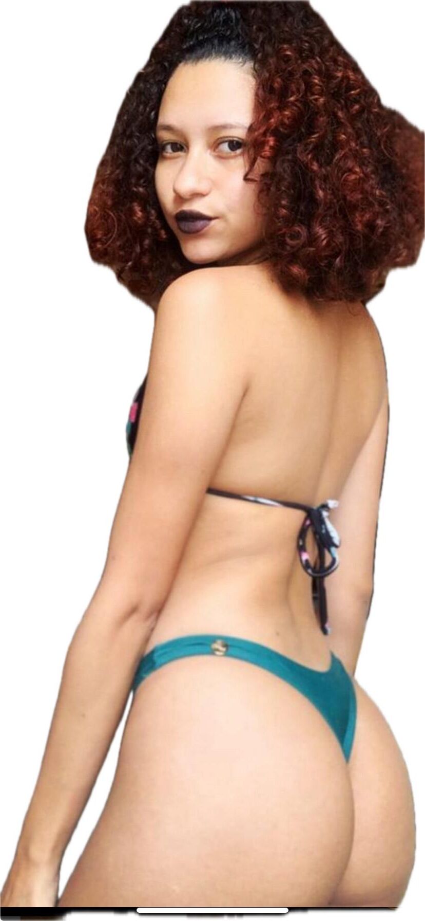 Latina Cute Big Butt Stickers 