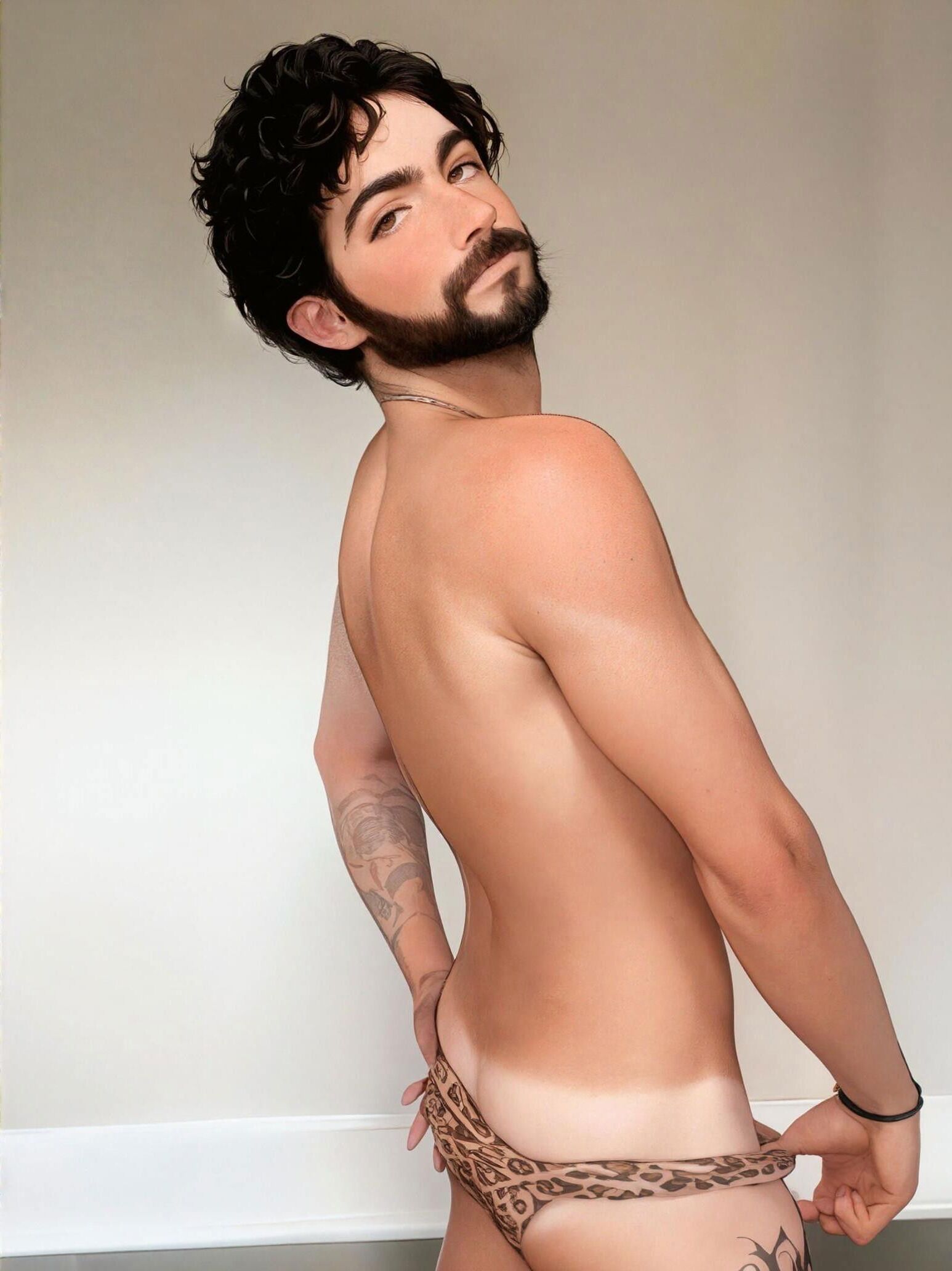 sexy print underwear