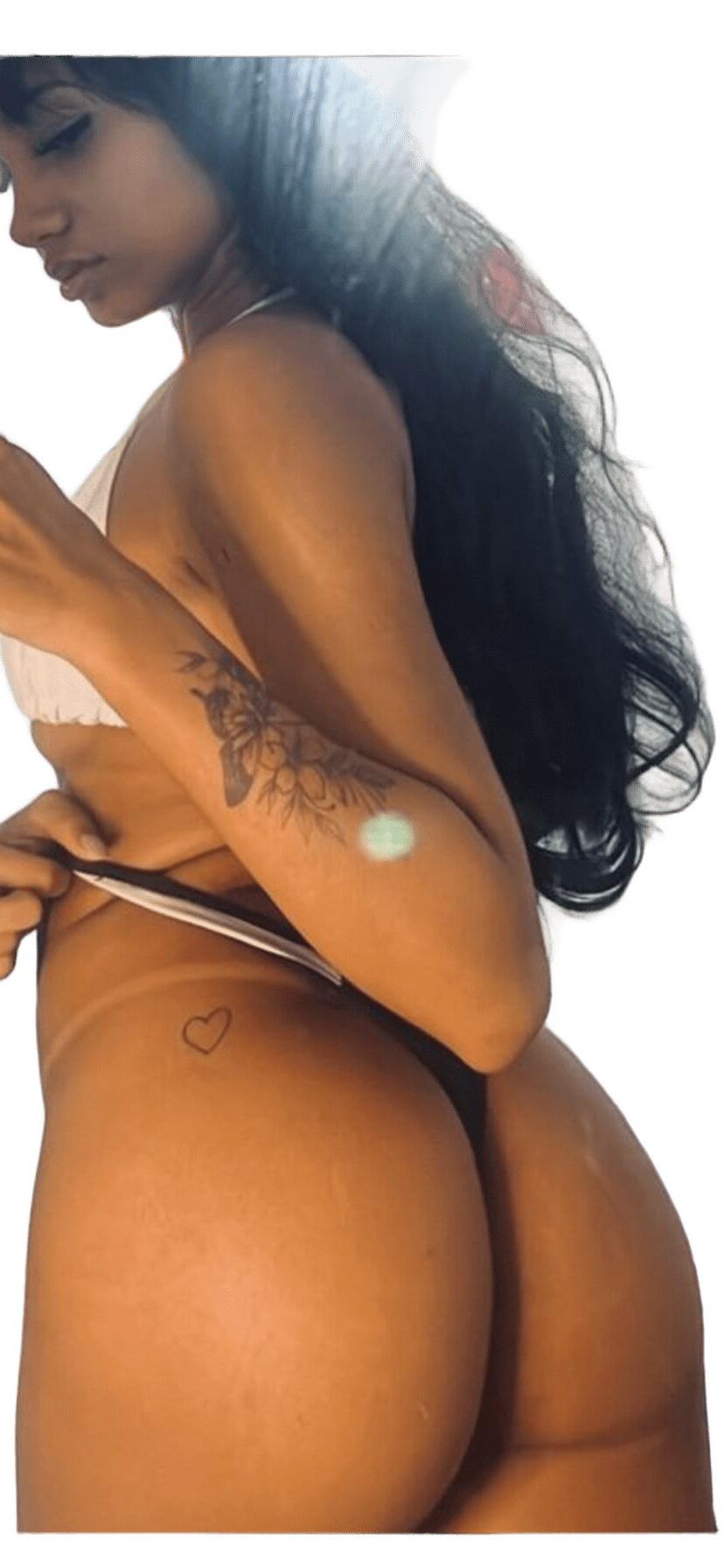 Latina lindas pegatinas grandes de trasero