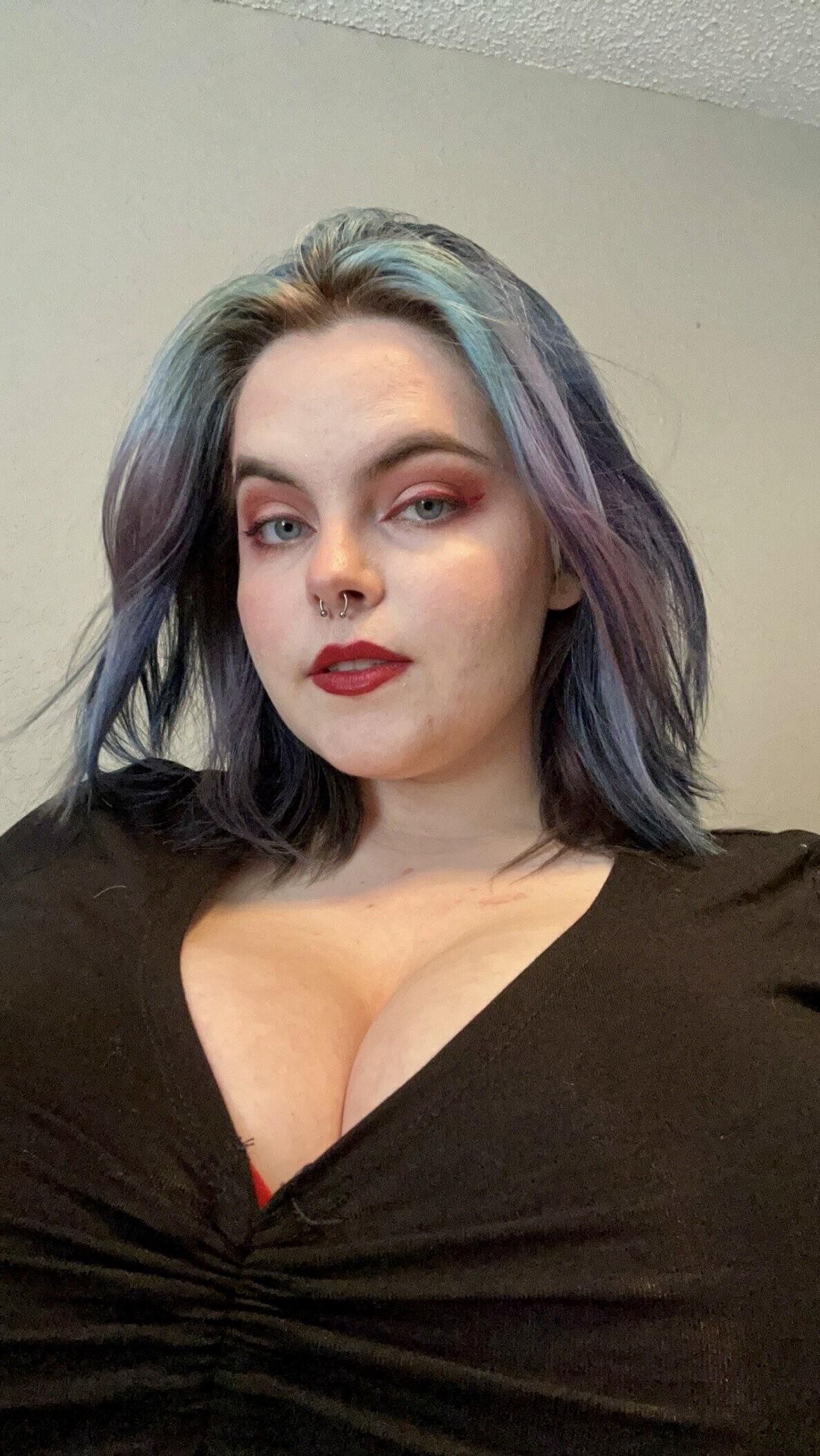 Cabelos rosa de mel enormes peitos enormes beleza bbw garota mista