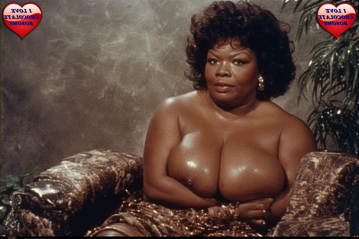 BIG and BEAUTIFUL MATURE CHOCOLATE BOSOMS