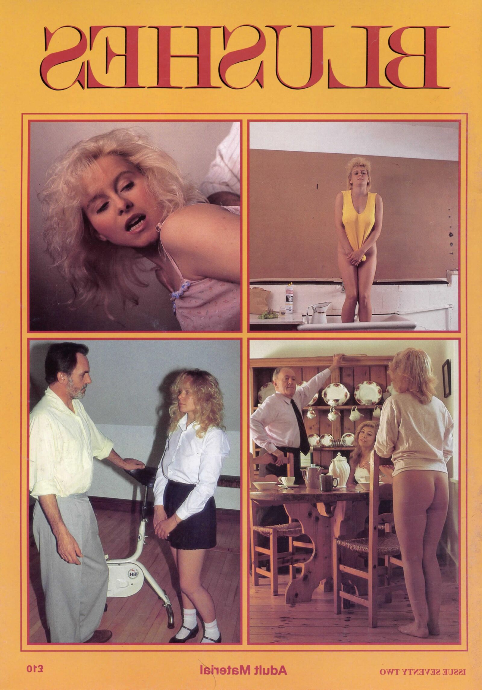 Retro Spanking Blushes Issue completo