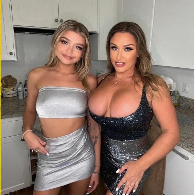 Mother Daughter sharing some chocolate ((BBC)AI)