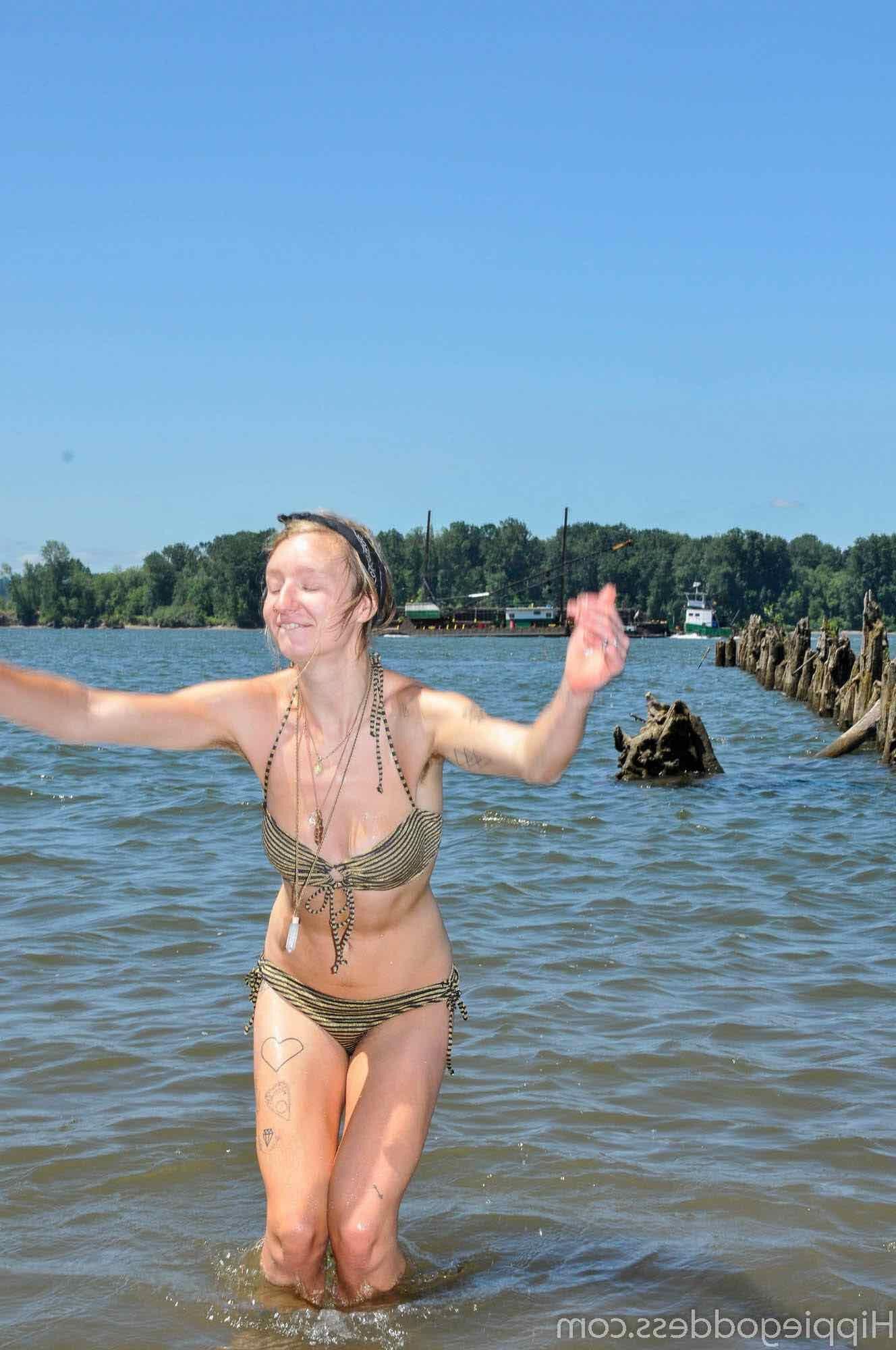 HippieGoddess ANDROMEDA By the old pier