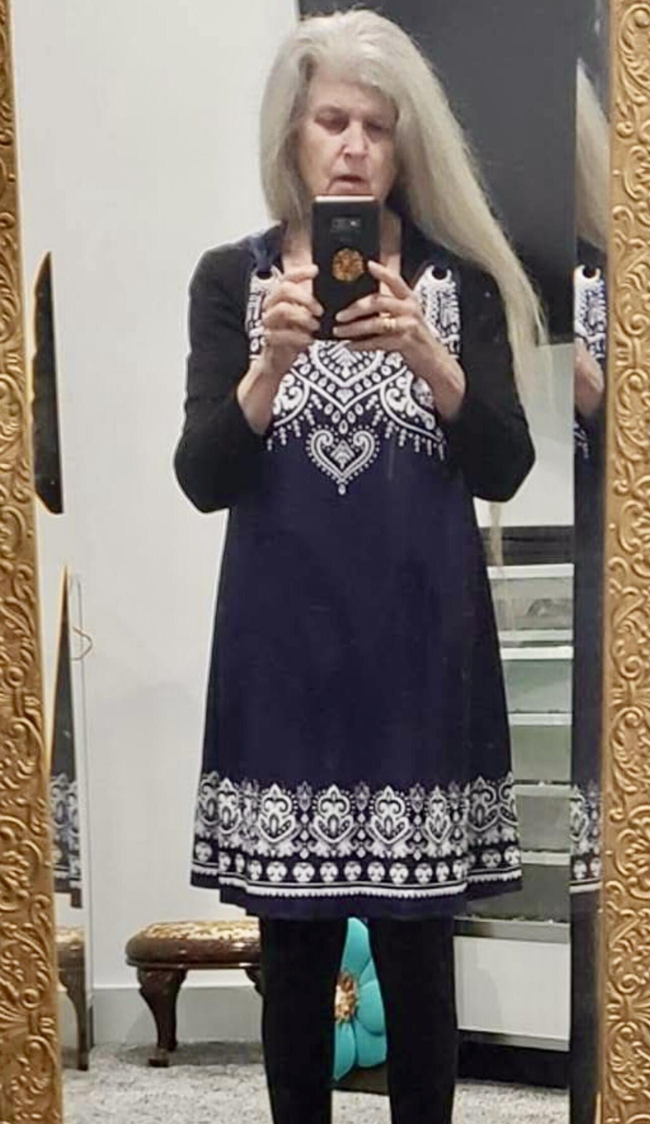 Fuckable old blonde granny