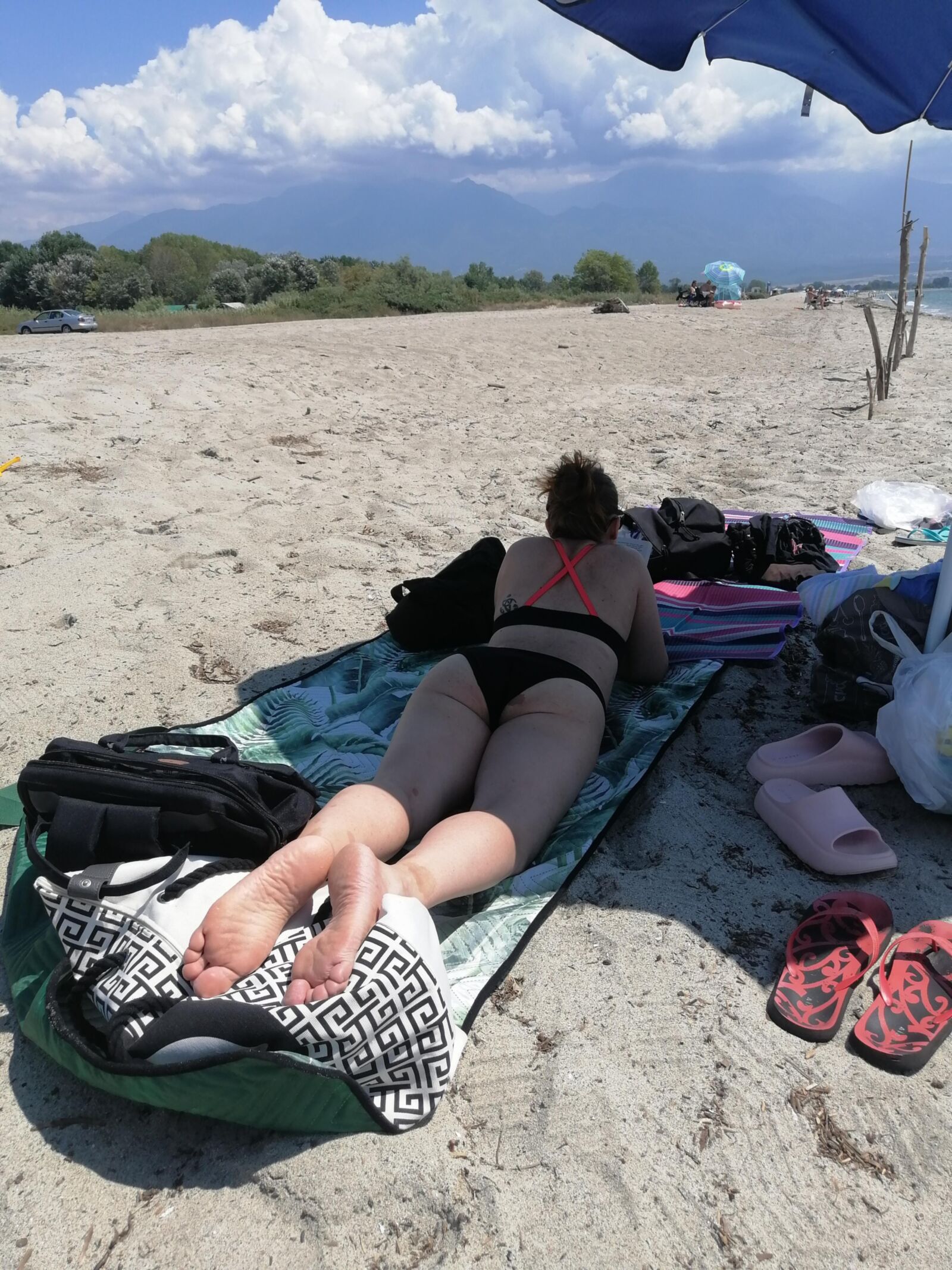 My wife in her Bikinis for the holidays