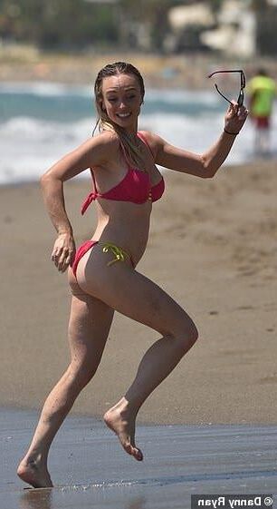 Jorgie Porter. Hollyoaks Whore In Another Thong Bikini