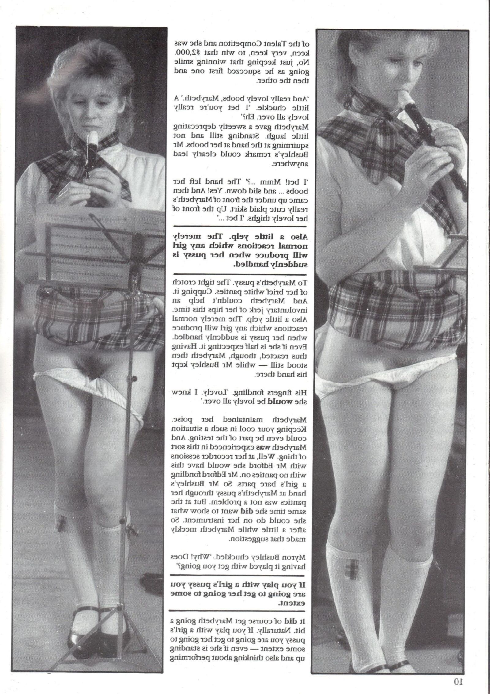 Retro Spanking Blushes Issue completo
