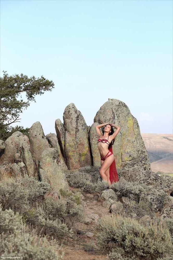 MPLStudios ELENA GENERI Red lingerie