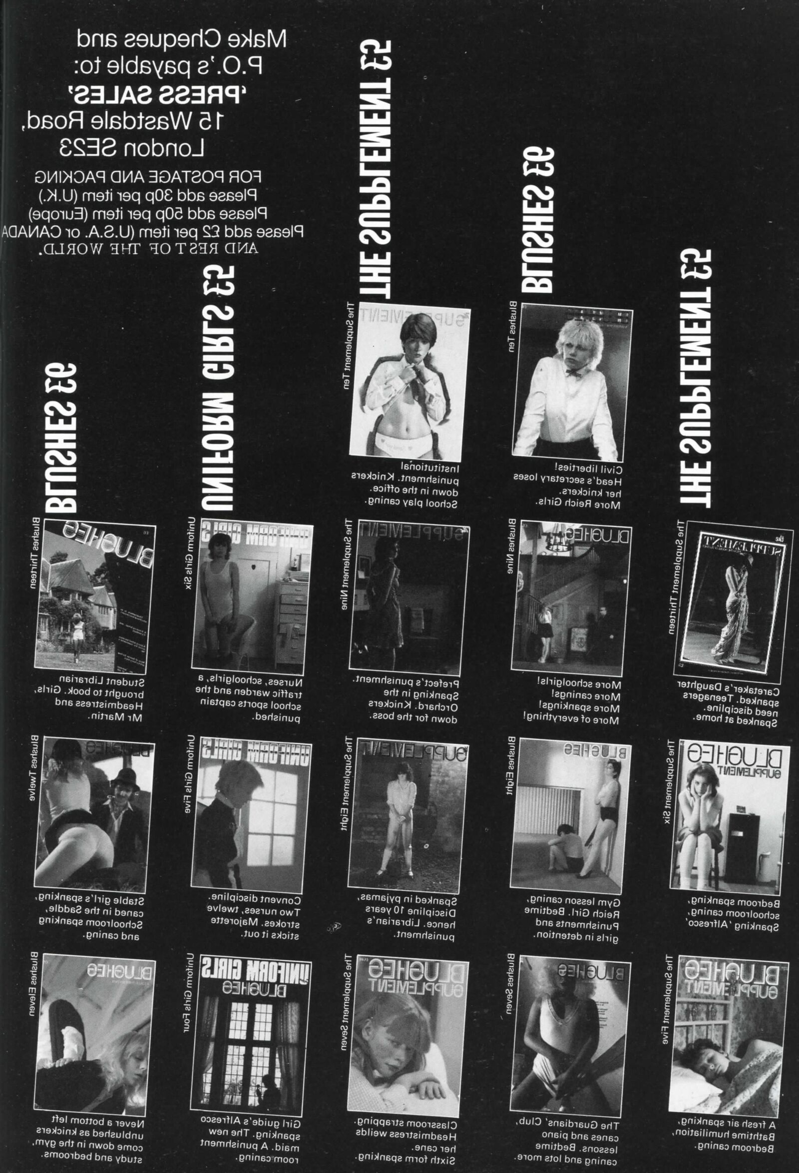 Retro Spanking Blushes Issue completo