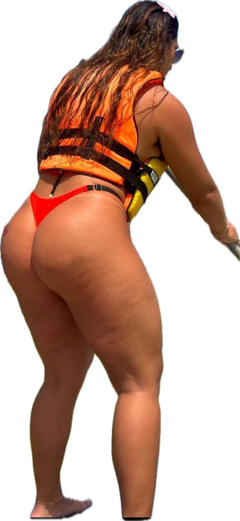 Latina lindas pegatinas grandes de trasero