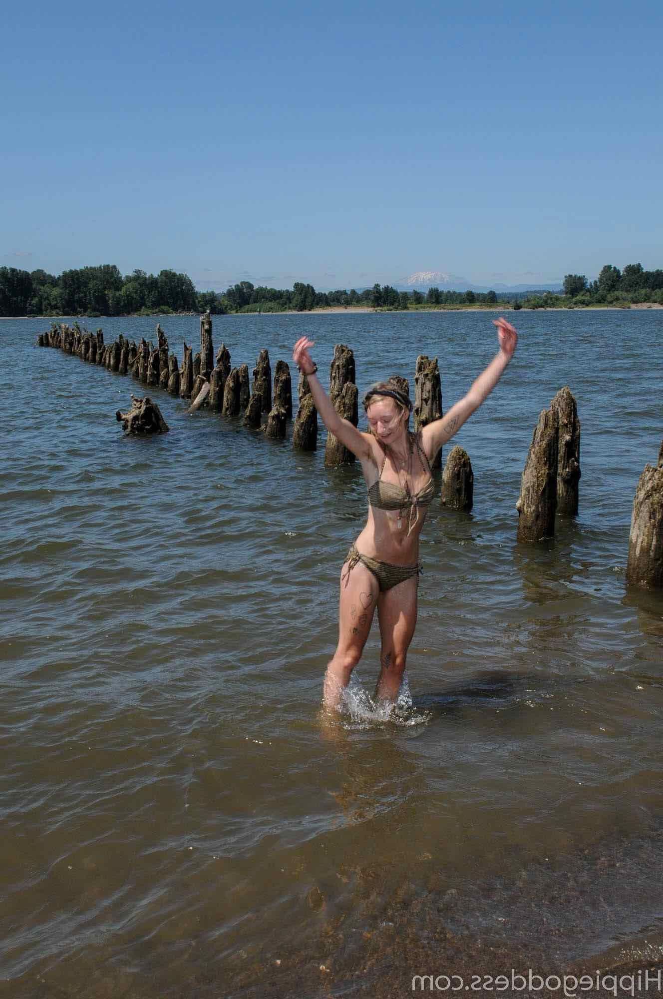 HippieGoddess ANDROMEDA By the old pier