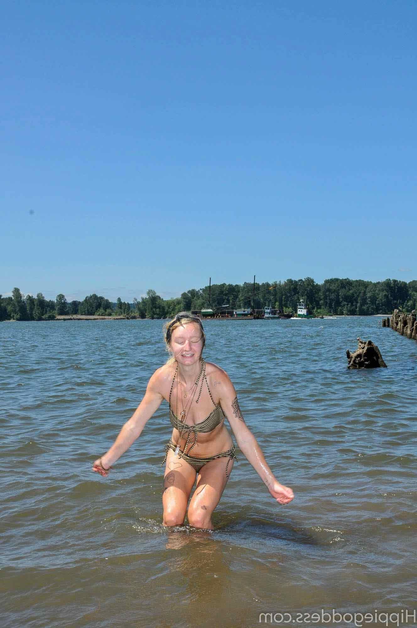 HippieGoddess ANDROMEDA By the old pier