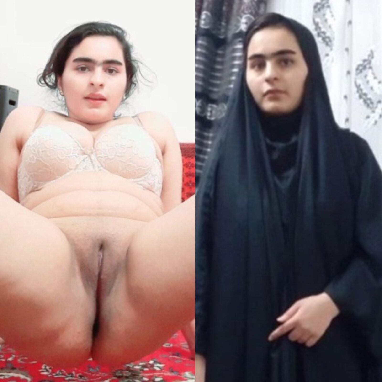 Die iranischen Hijabi -Huren entlarvt