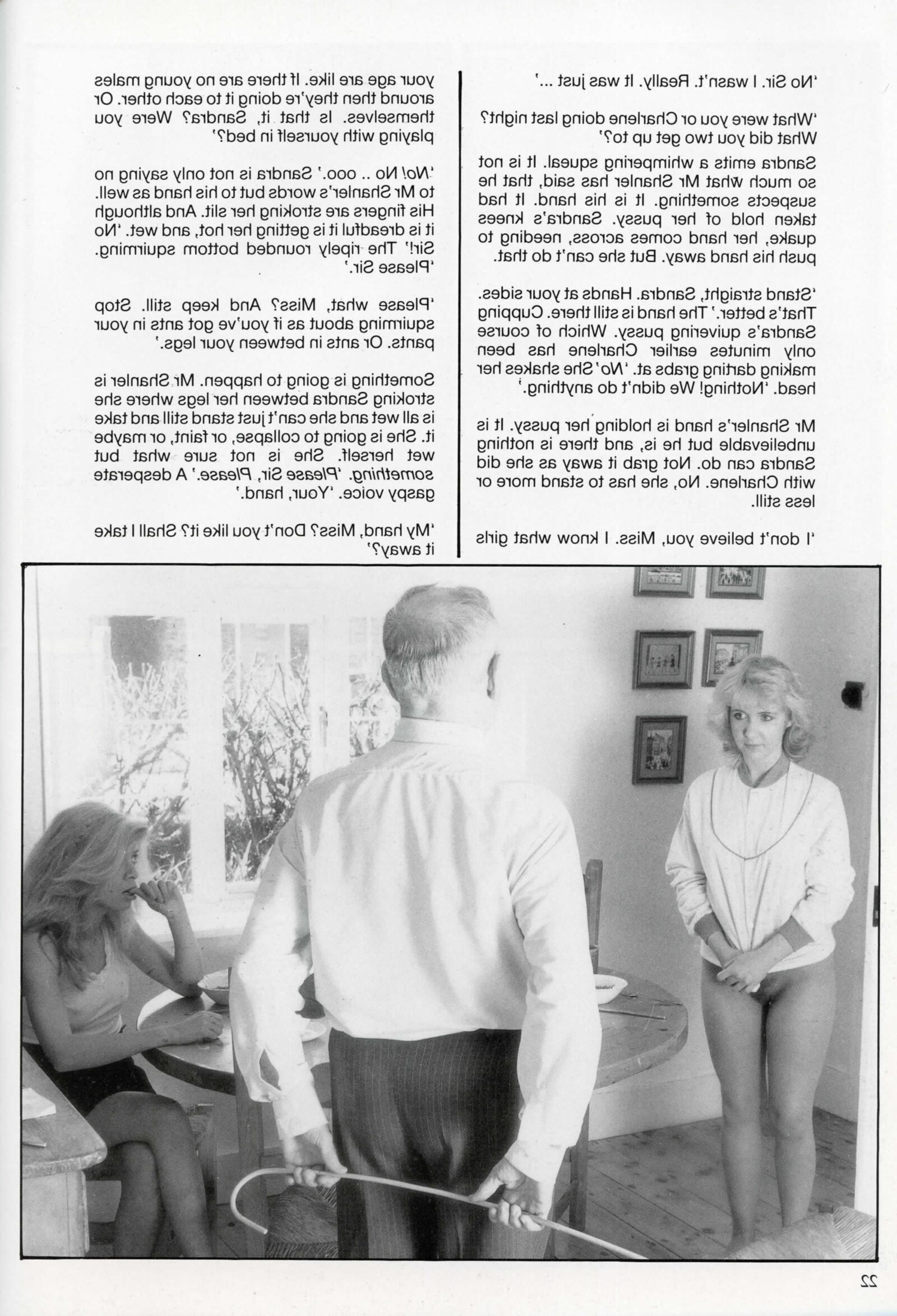 Retro Spanking Blushes Issue completo