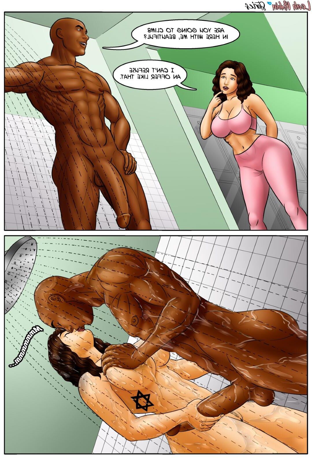 Heiße und sexy erotische Kunst und Transgender Toons