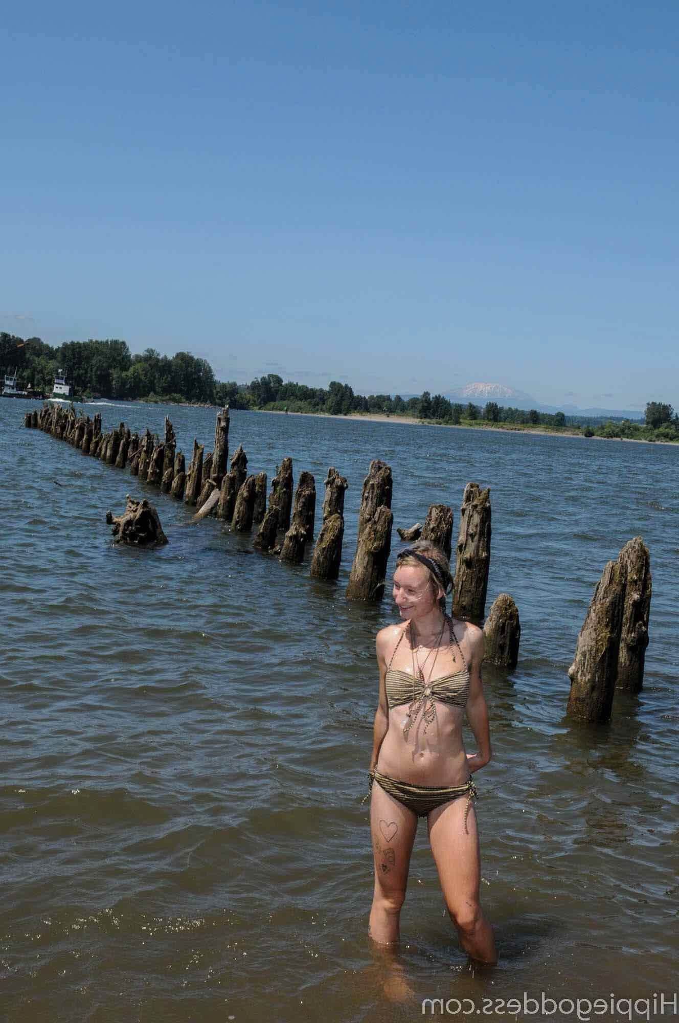 HippieGoddess ANDROMEDA By the old pier