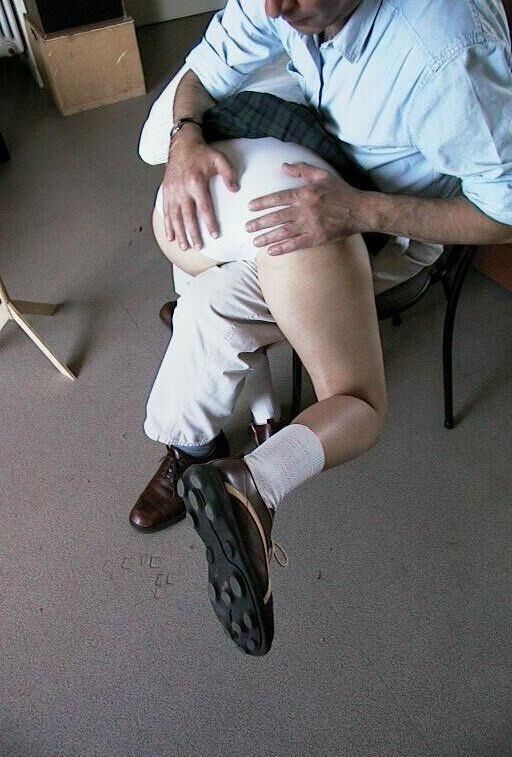 Spank und Schande blonde haarige reife zwei Männer Musikstunde
