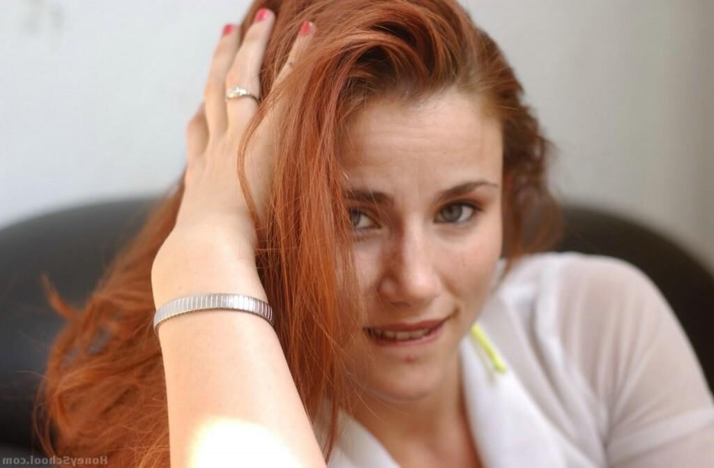 . Krystal lovely redhead