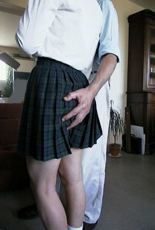 Spank und Schande blonde haarige reife zwei Männer Musikstunde