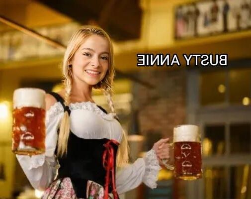  Advertising shots of busty Annie H. in a sexy dirndl