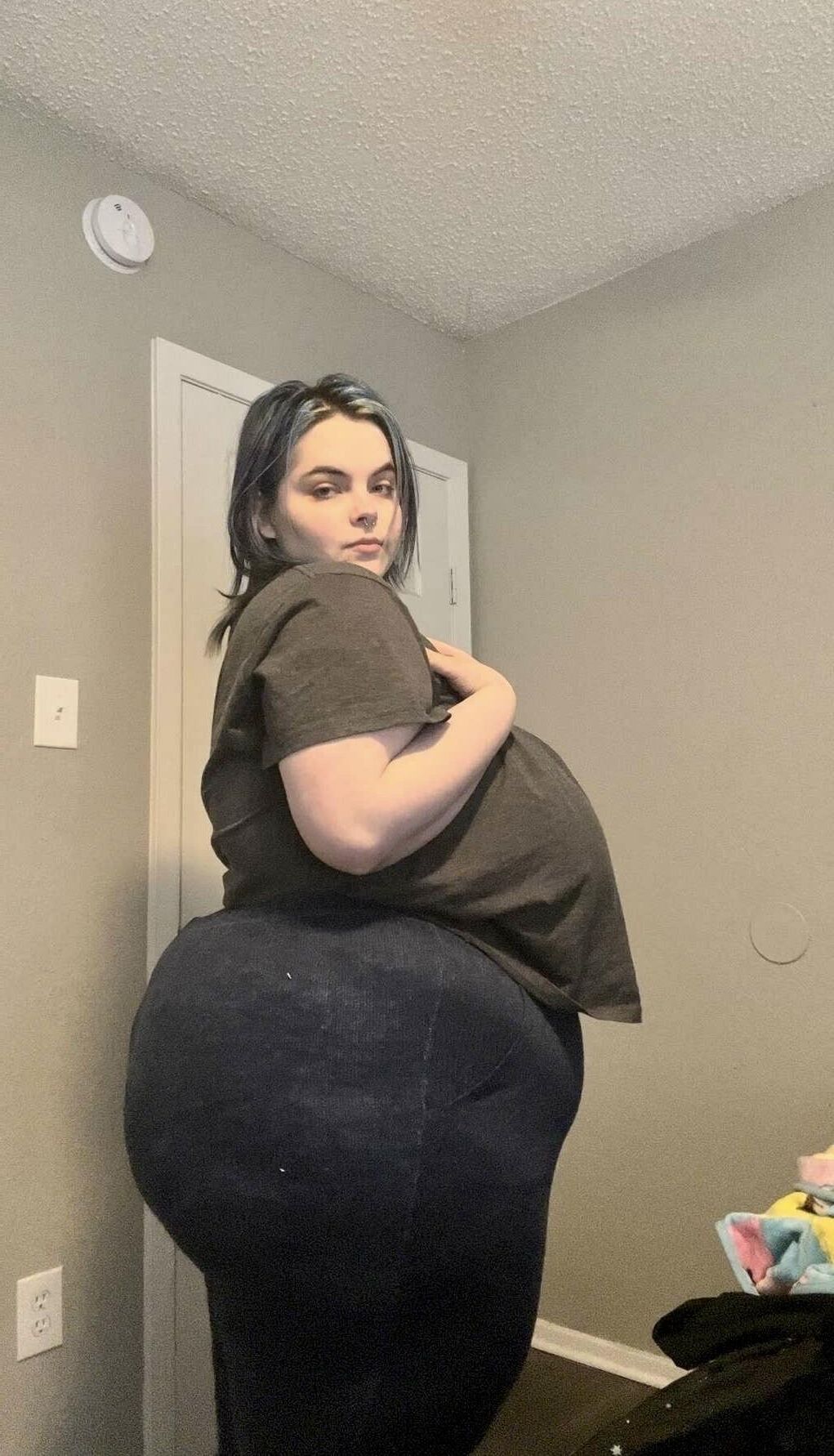 Cabelos rosa de mel enormes peitos enormes beleza bbw garota mista