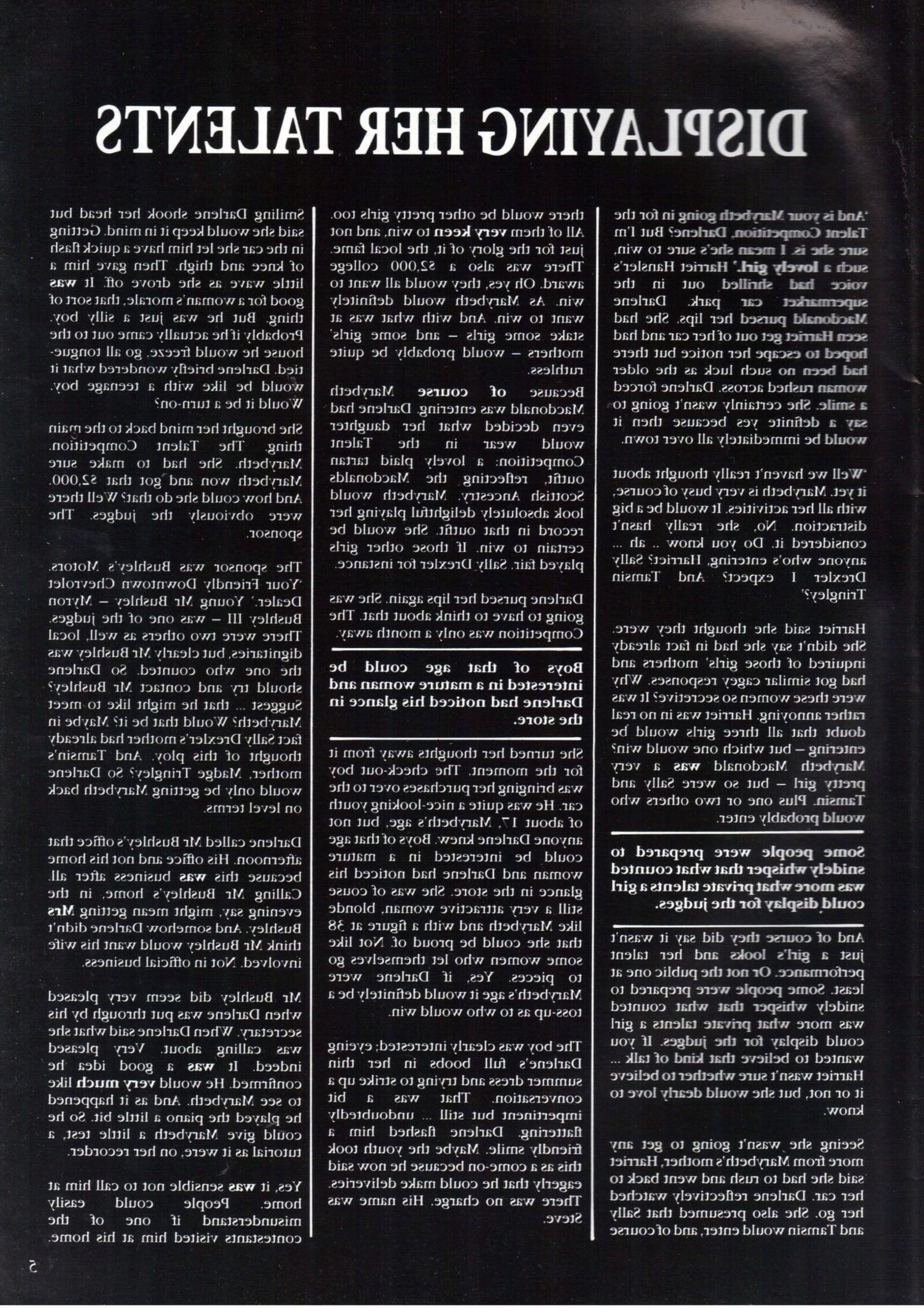 Retro Spanking Blushes Issue completo