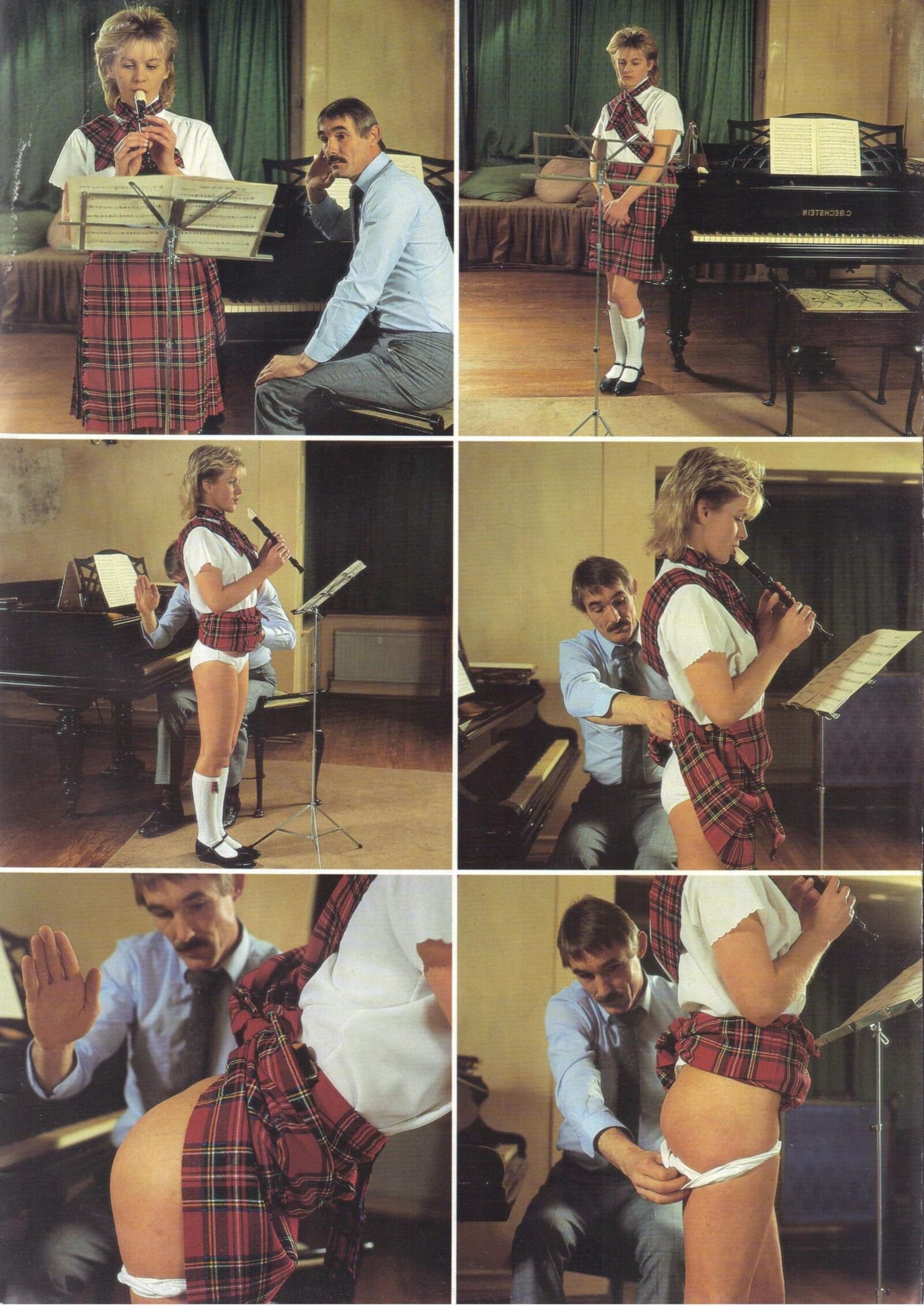 Retro Spanking Blushes Issue completo