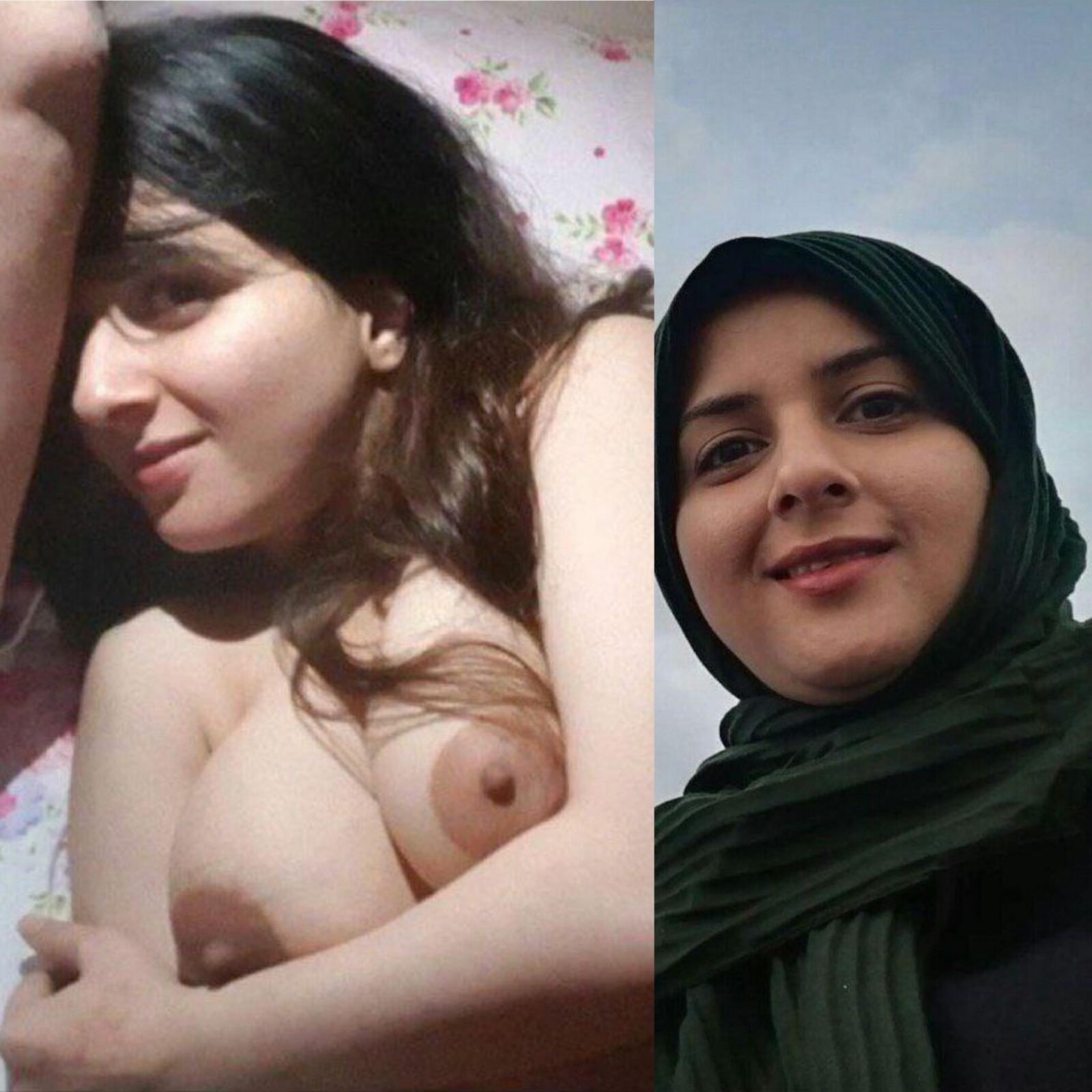 Die iranischen Hijabi -Huren entlarvt