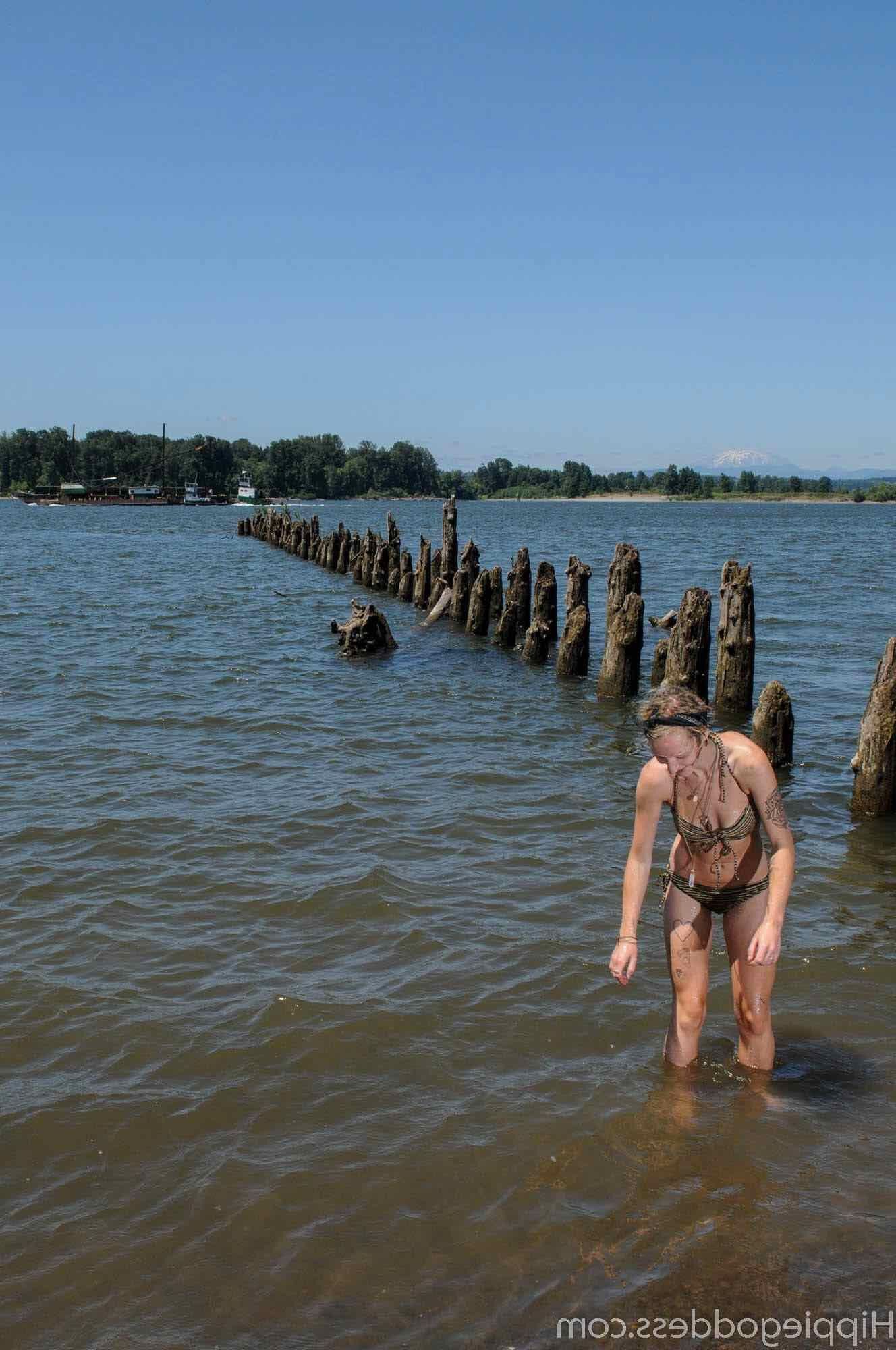 HippieGoddess ANDROMEDA By the old pier