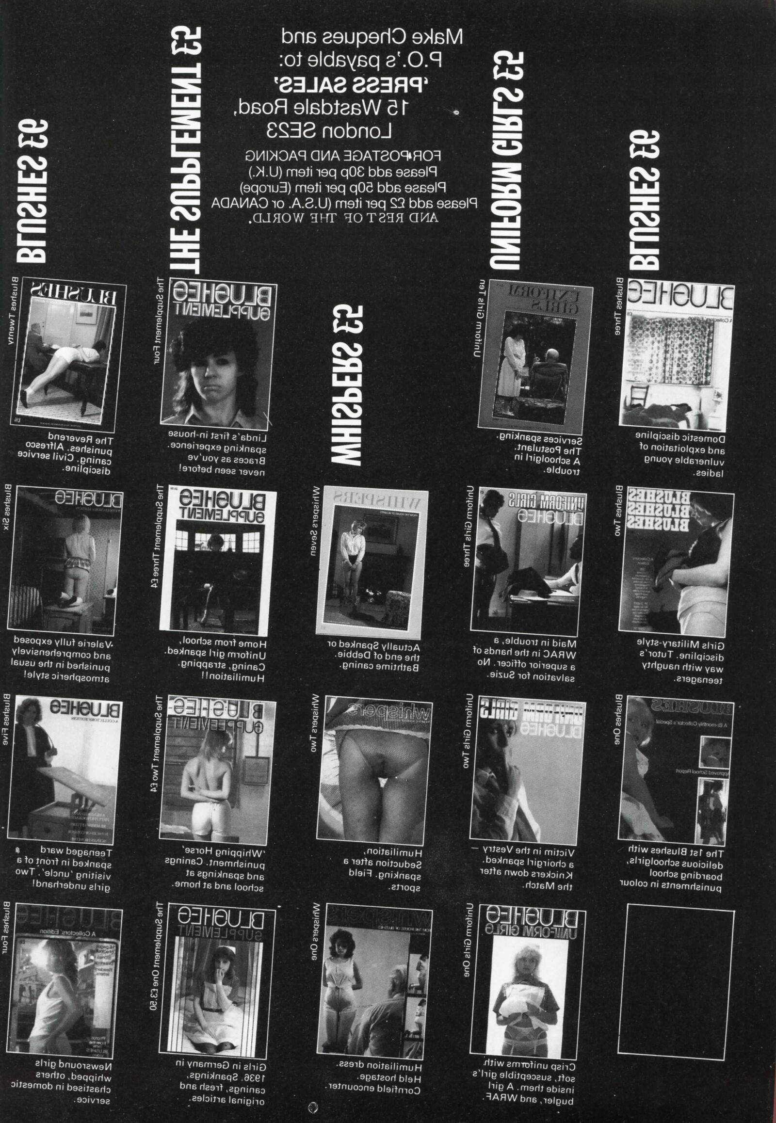 Retro Spanking Blushes Issue completo