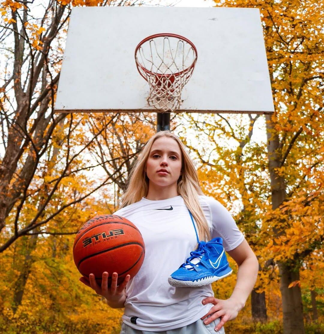 Cute Basketball Player Hailey van Lith