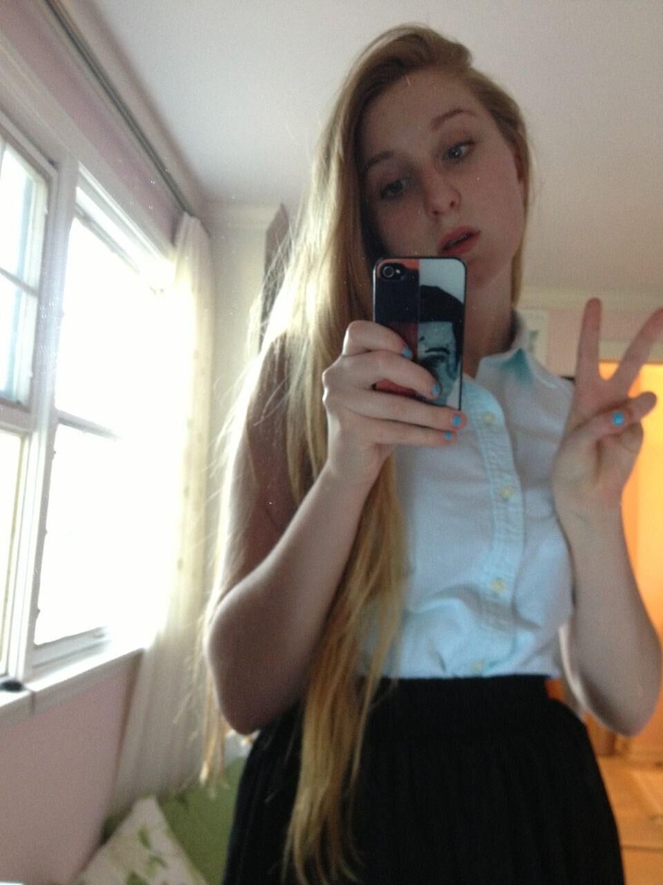 Adolescente rubia de fresa súper linda