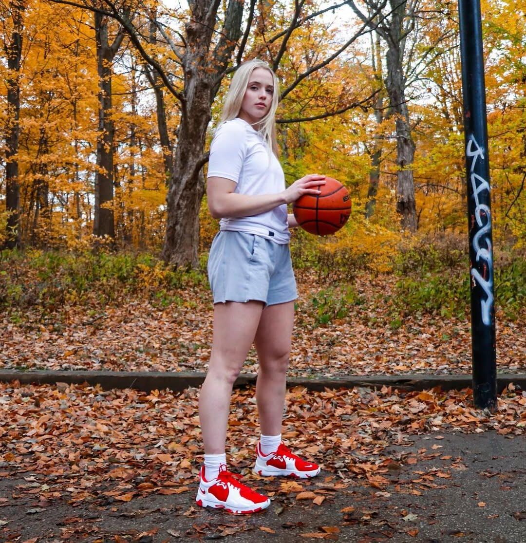 Cute Basketball Player Hailey van Lith