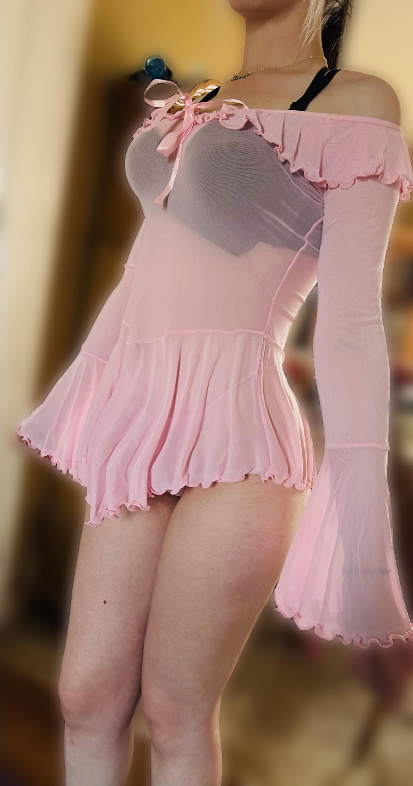 My pink lingerie 