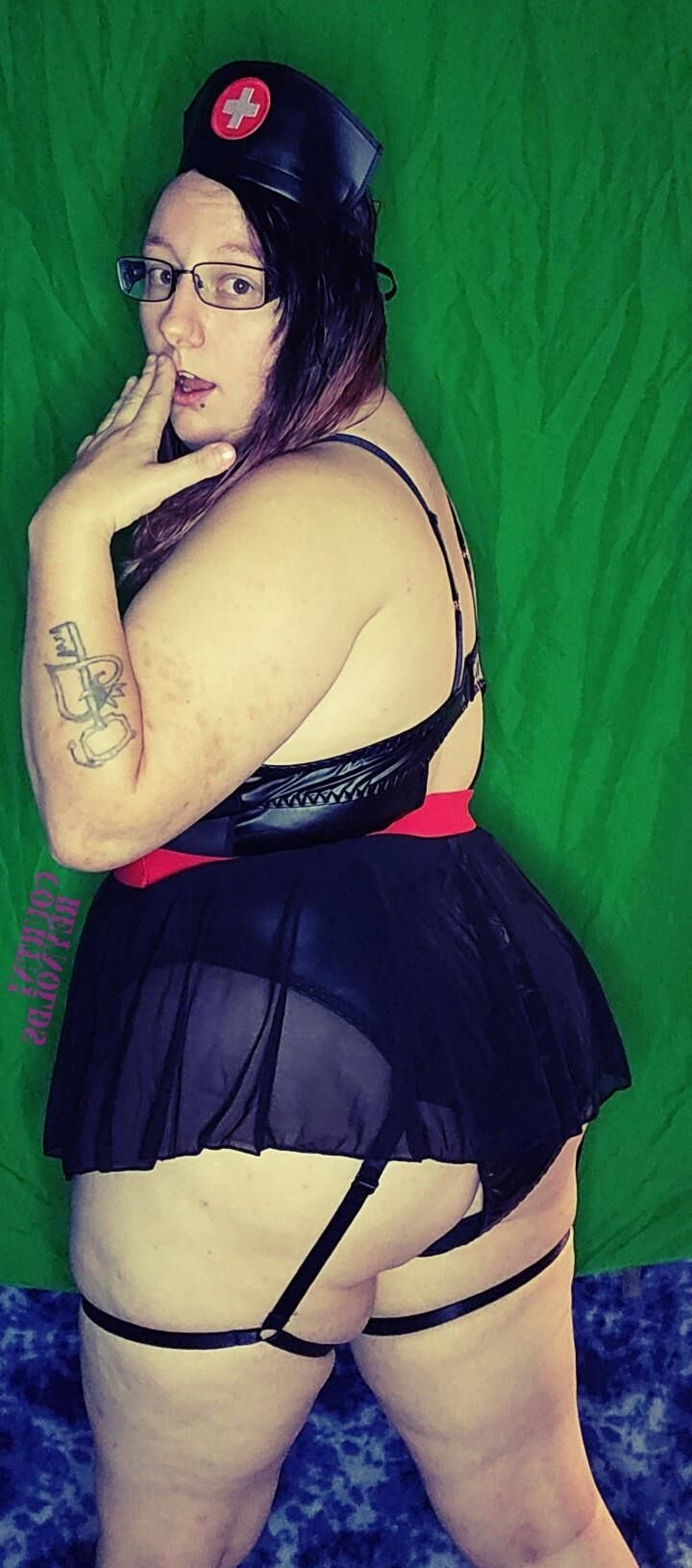 Courtni Big Ass Big Tits Sexy BBW Girl with Glasses Mixed Shots