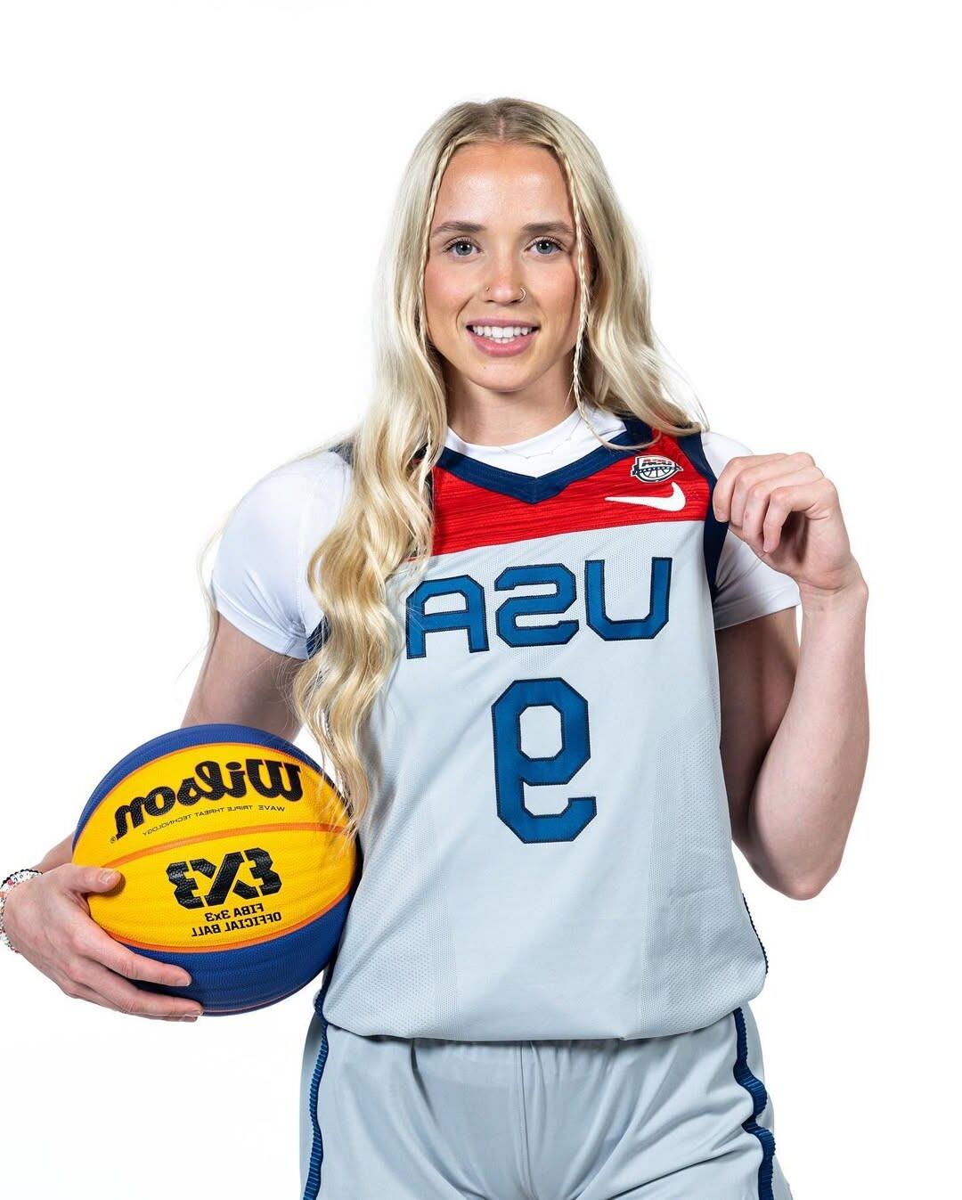 Cute Basketball Player Hailey van Lith