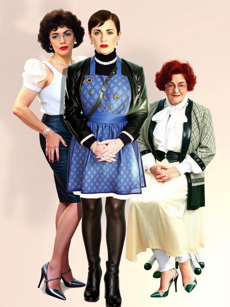 AI collection mature granny