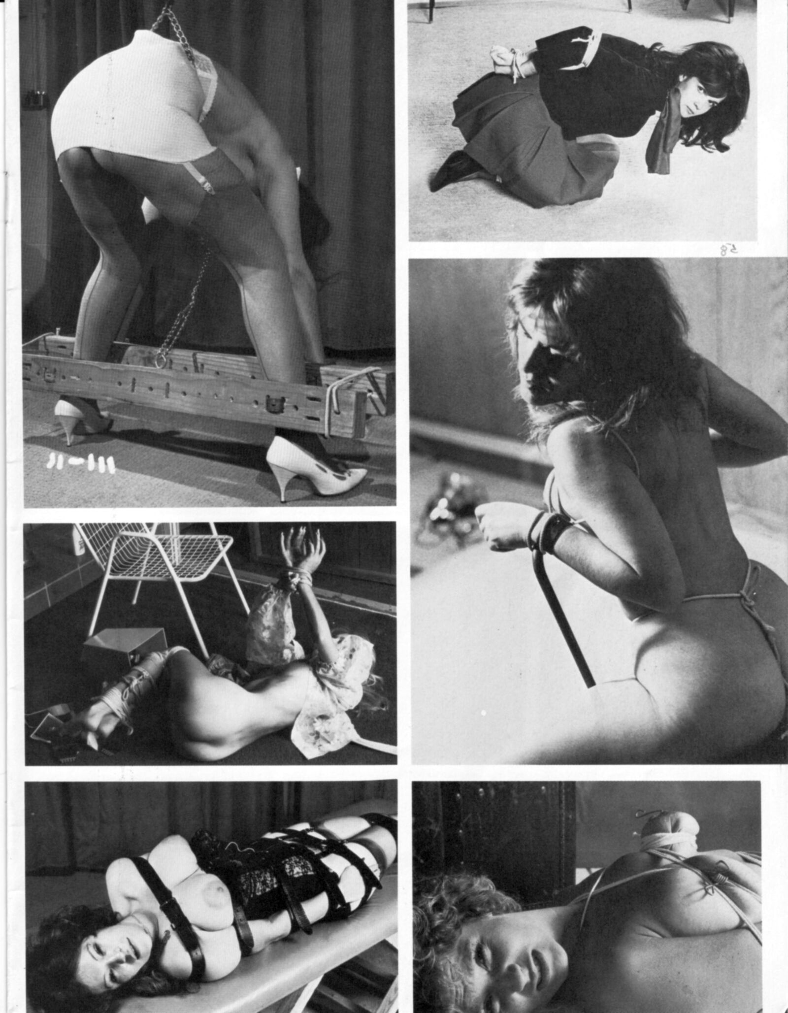 Vintage bondage magazine Bondage Photos 