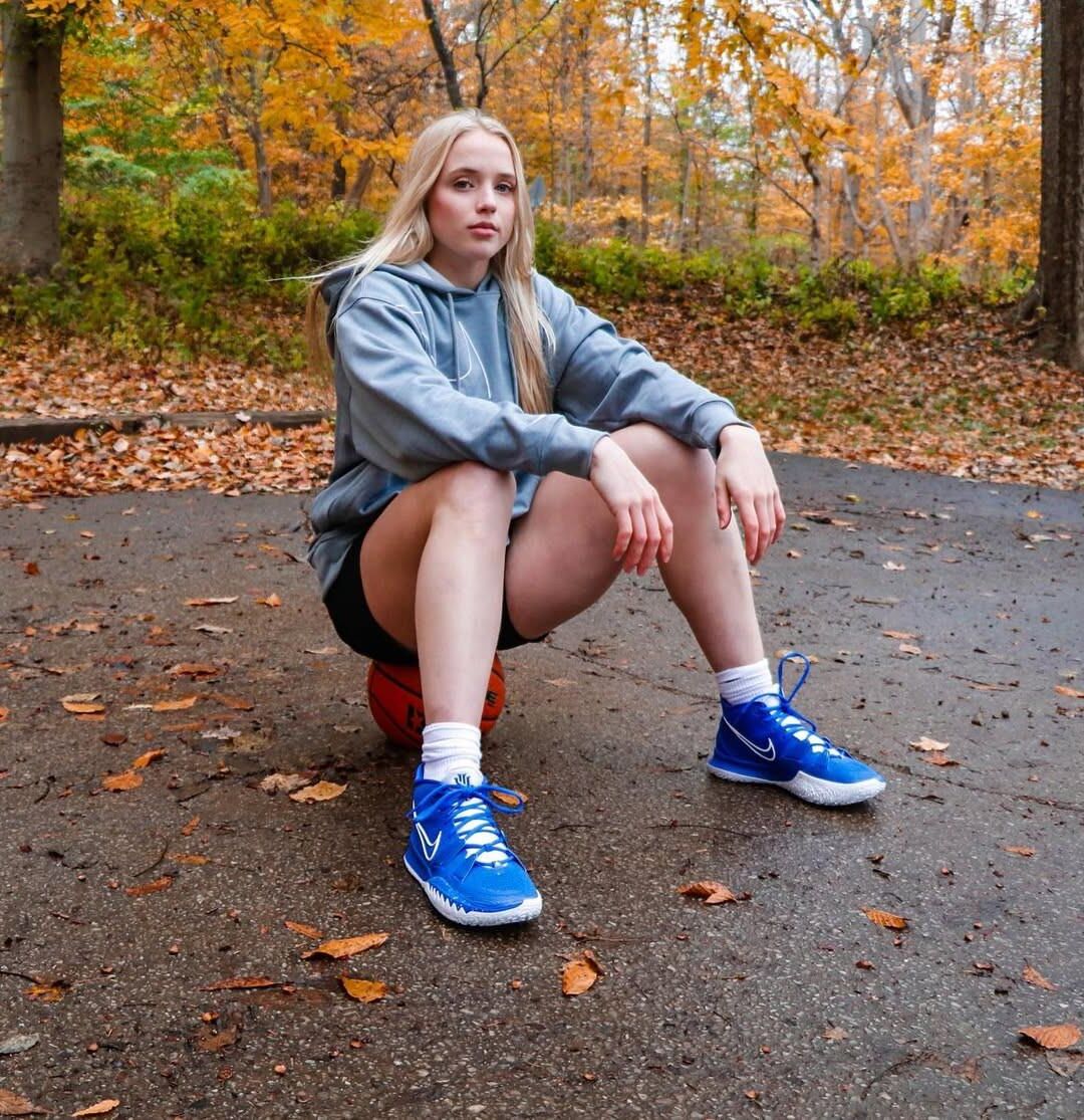Cute Basketball Player Hailey van Lith