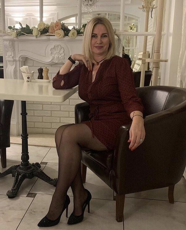 Russische reife Frau
