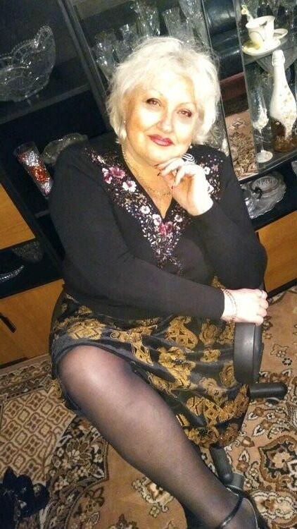 Russische reife Frau