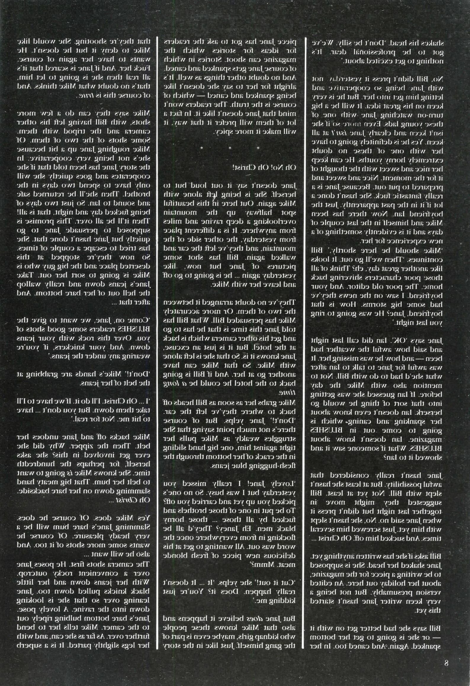 Retro Spanking Blushes Issue completo