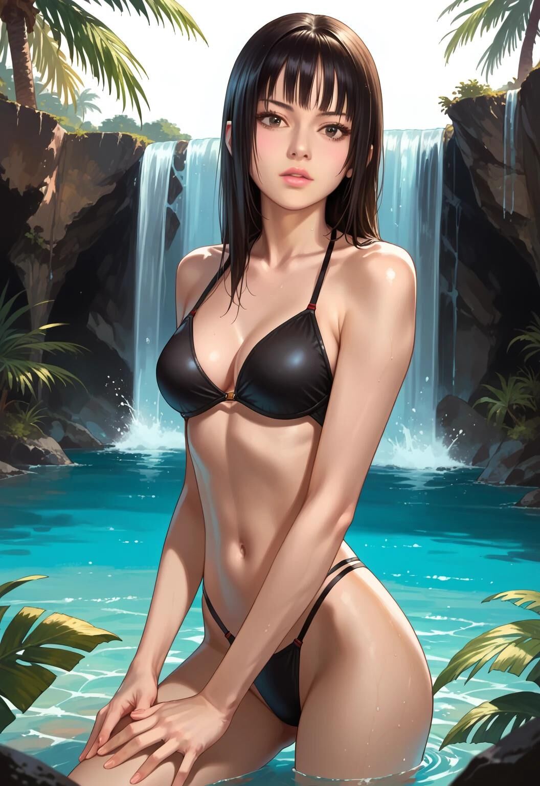 Beau Nightshade Hibana Art Ai