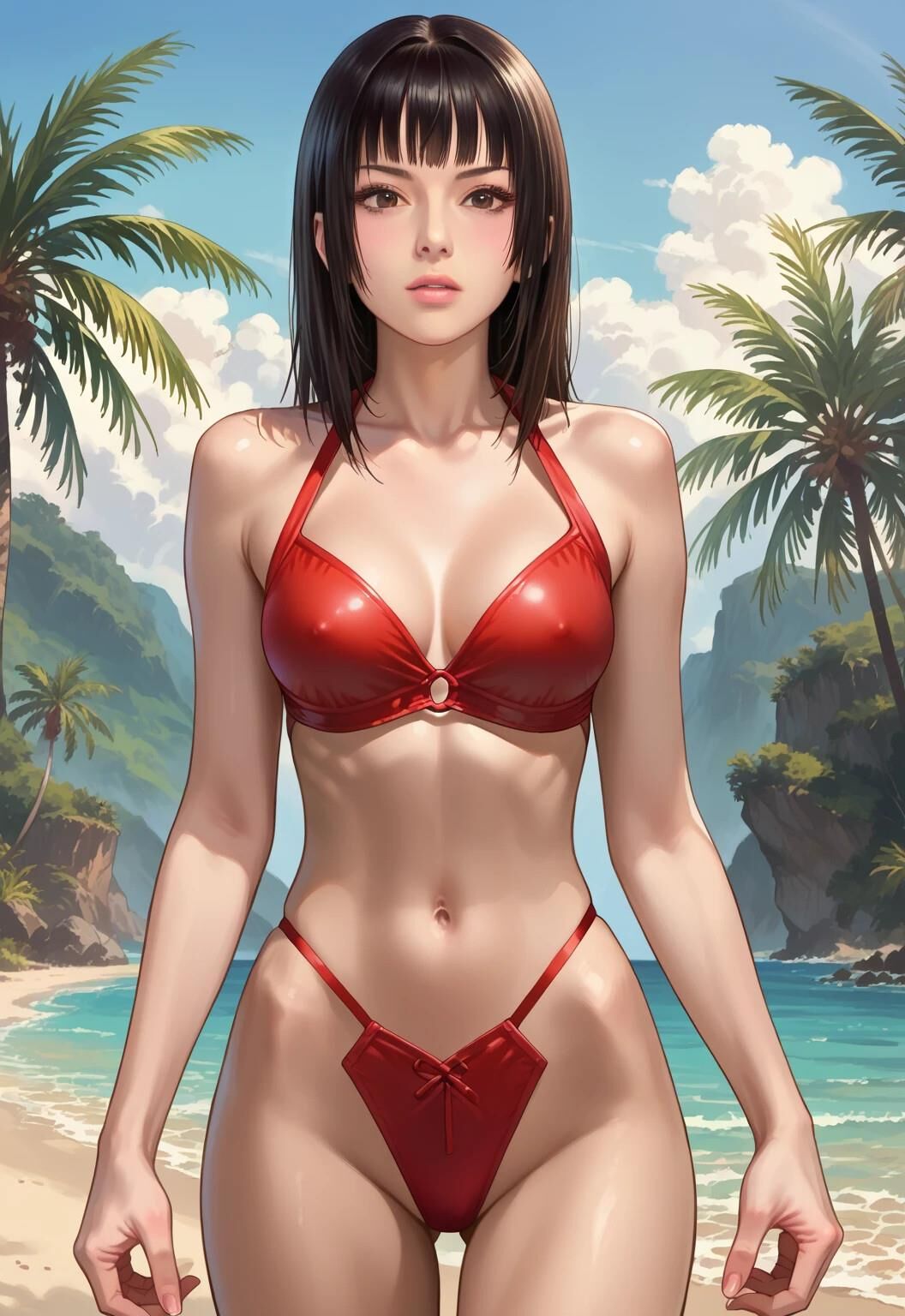 Beau Nightshade Hibana Art Ai